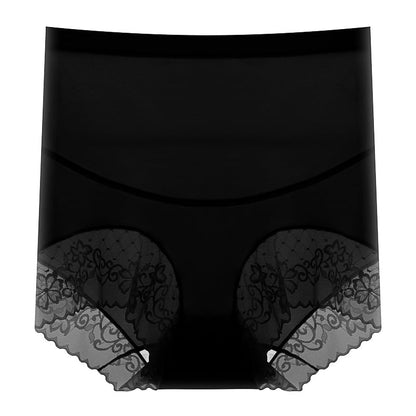 Heißer Stil Seidiges Höschen mit hoher Taille