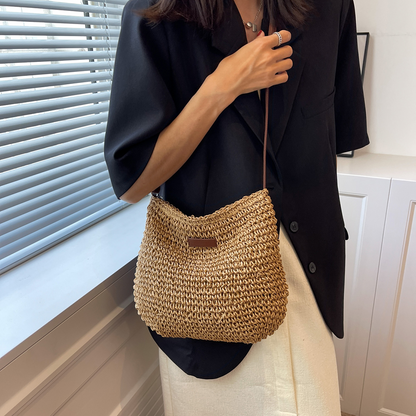 Laramie™ | Hobo-Tasche im Vintage-Look mit gehäkeltem Muster