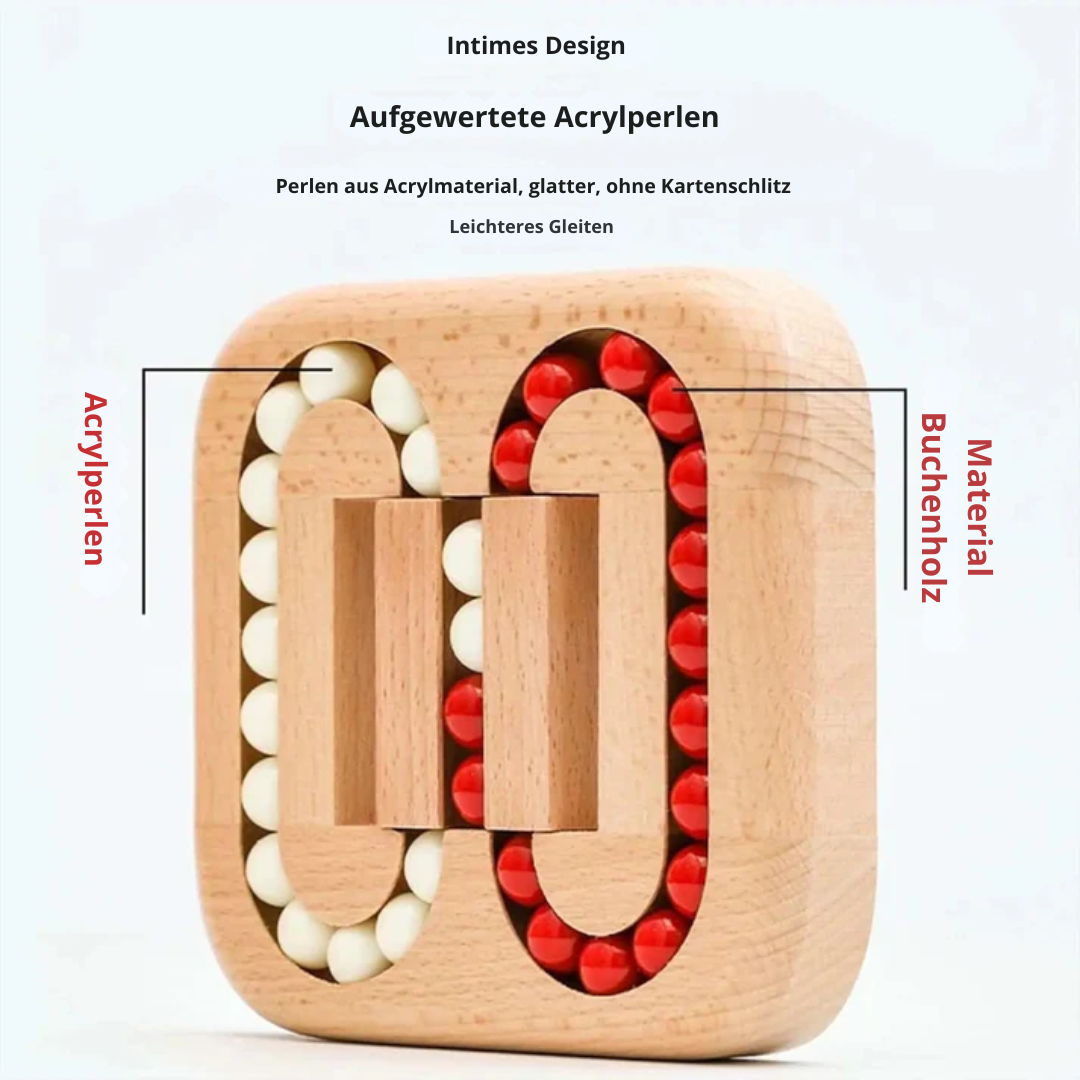 Drehbares Holzpuzzle-Spielzeug zur Konzentrationsförderung und Stressabbau