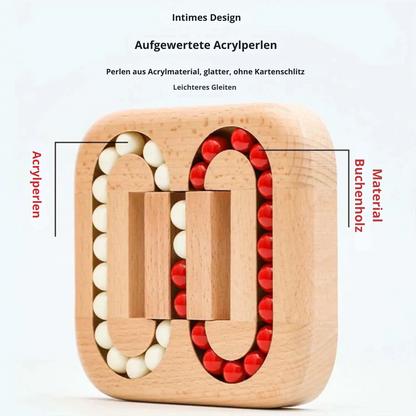 Drehbares Holzpuzzle-Spielzeug zur Konzentrationsförderung und Stressabbau