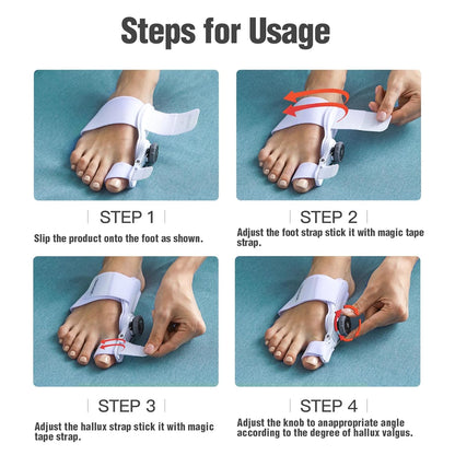 Komfortable große Zehe Richtungs-Schiene Manschette