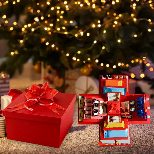 MemoryNest™ - Kreative Geschenk-Explosionsbox für Fotos & Leckereien