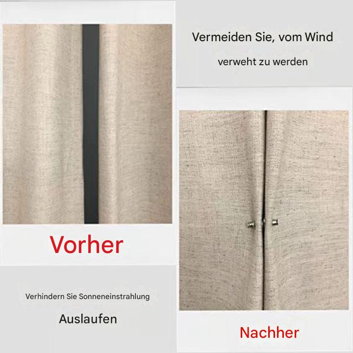 1+1 GRATIS | MagniHold™ - Dekorative Magnetische Gardinenklammern