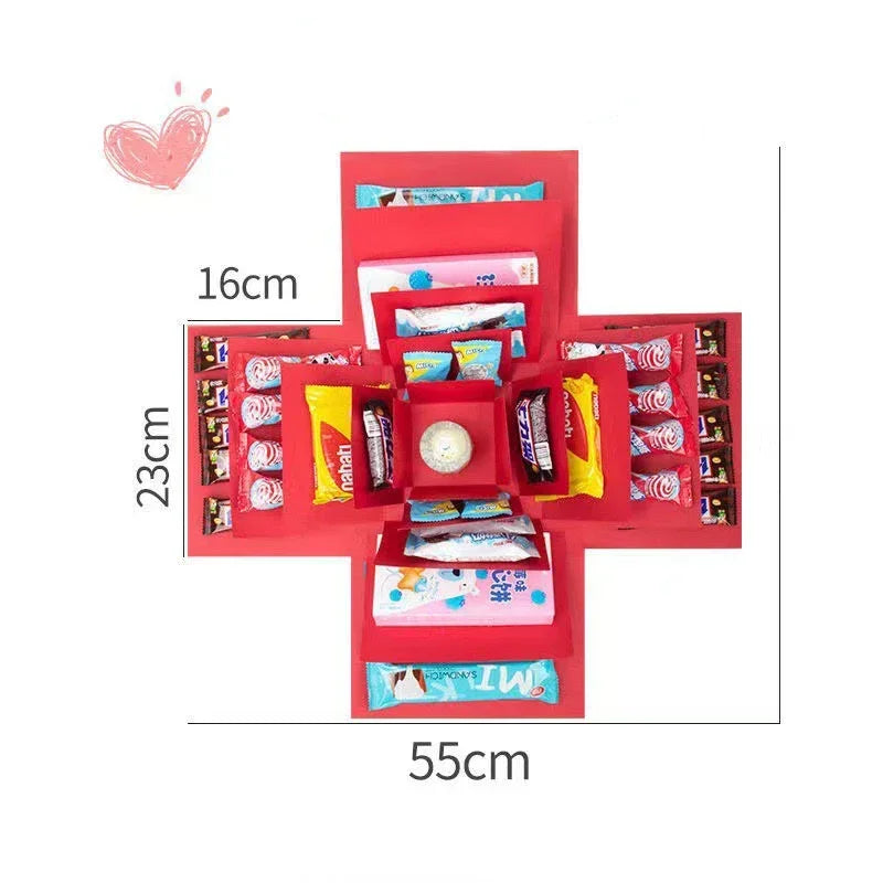 JoyBurst™ - Überraschungs-Explosions-Geschenkbox-Set
