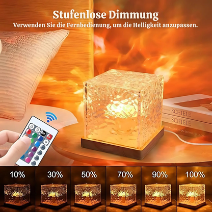 Beruhigende Ozeanwellen-Stimmungslampe für entspannte Atmosphäre