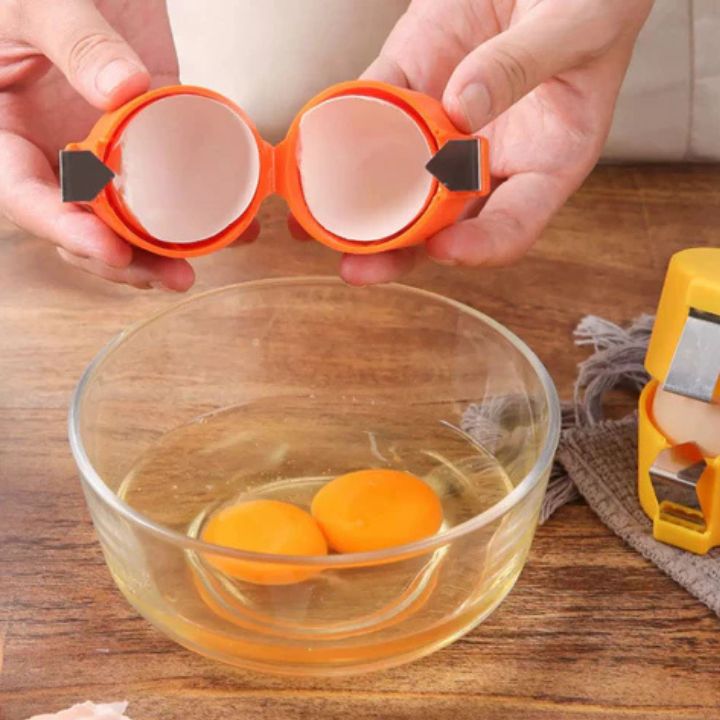 EggCracker™ | Effizienter Eierschalenöffner und -trenner [1+1 Gratis]