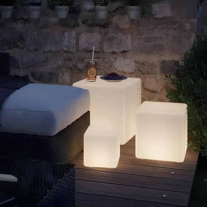 RadiantCube™ | Kubische Gartenleuchte