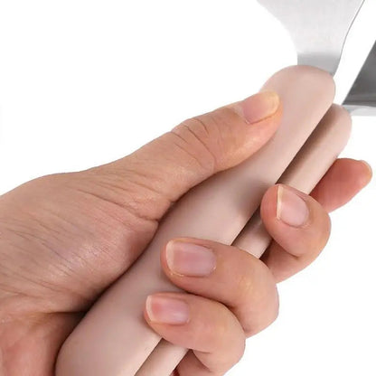 Elegantes dreieckiges Kuchenschneidewerkzeug aus Edelstahl