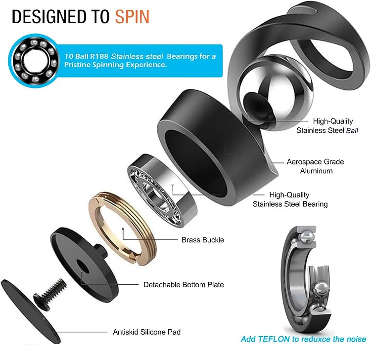 Kinetisches Schreibtischspielzeug zur Stresslinderung und Konzentration