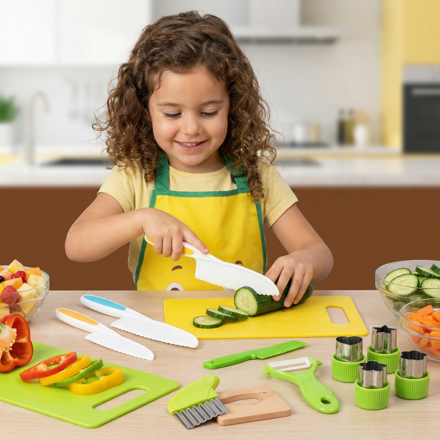 SliceJoy – Sicheres und spaßiges Obstschneiden zur Stärkung des Selbstvertrauens von Kindern