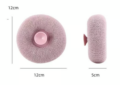 Weicher Sonnenblumen-Saug-Badeball für sanfte Reinigung