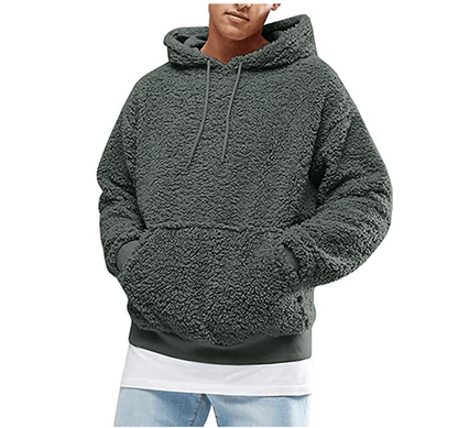 CozyComfort™ - Teddy Gemütlicher Kapuzenpulli für Männer | Weich und warm für den täglichen Gebrauch