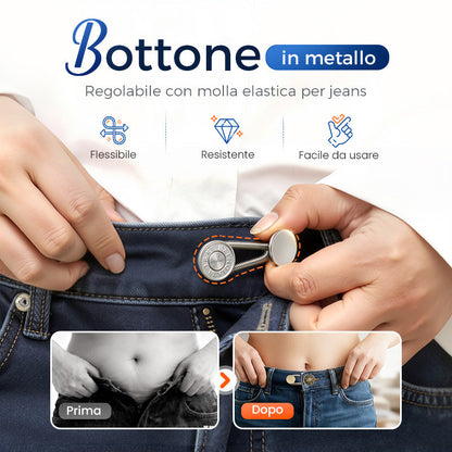 SpringLatch™ - Metallknopf-Verlängerung für Jeans
