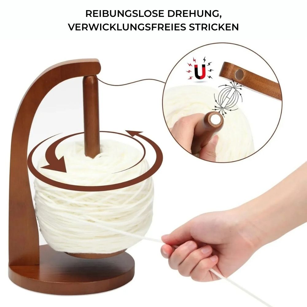 Rotara™ - Tragbarer, drehbarer Garnständer