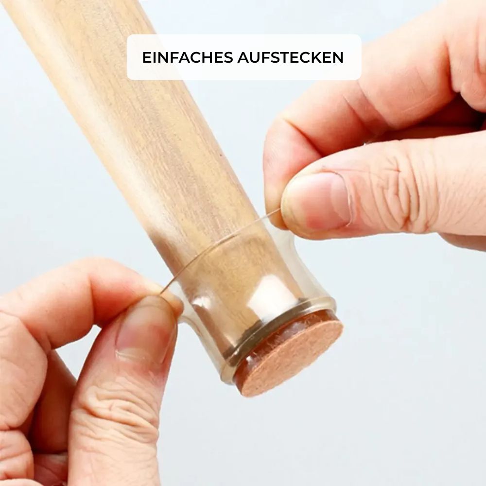 ChairGuard™ - Silikon-Stuhlbeinkappen zum Schutz des Bodens