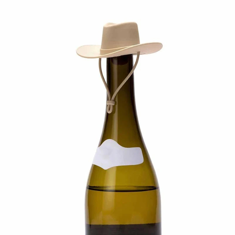 Rustikaler Leder-Weinflaschenverschluss Zubehör