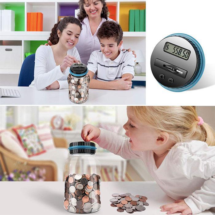 CoinBuddy™ - Spaßiges interaktives Sparschwein für Kindersparspiel