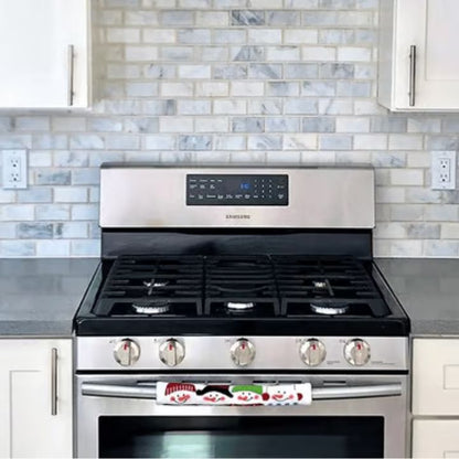 FrostyGrips™ - Weihnachtliche Schneemann-Türgriffabdeckungen