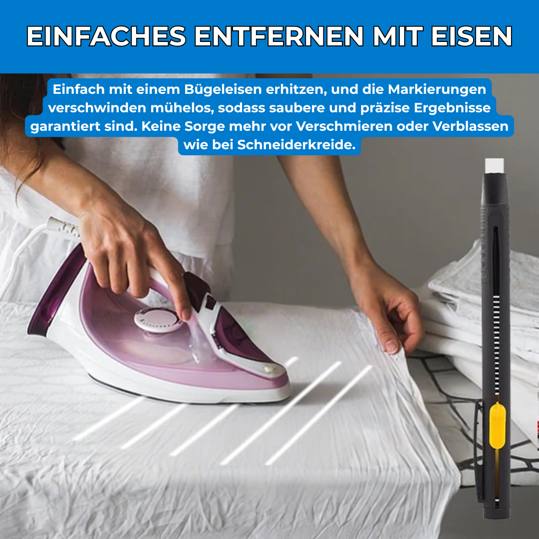 MarkMaster™ - Wärmeaktivierter verschwindender Stoffmarker