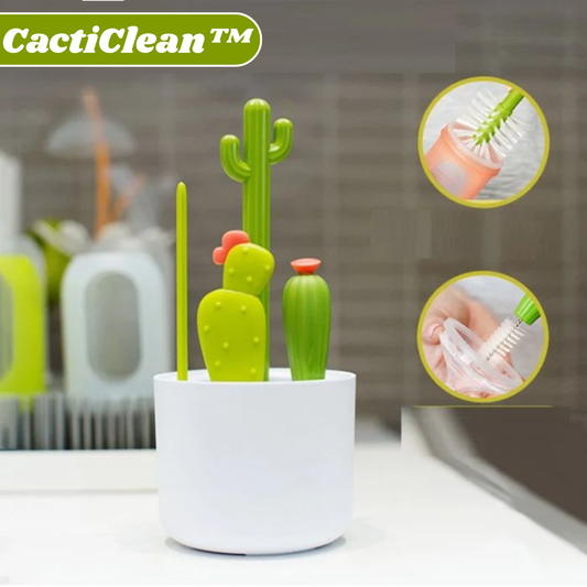 CactiClean™ - 4-in-1 Vielseitige Kaktus-Reinigungsbürste