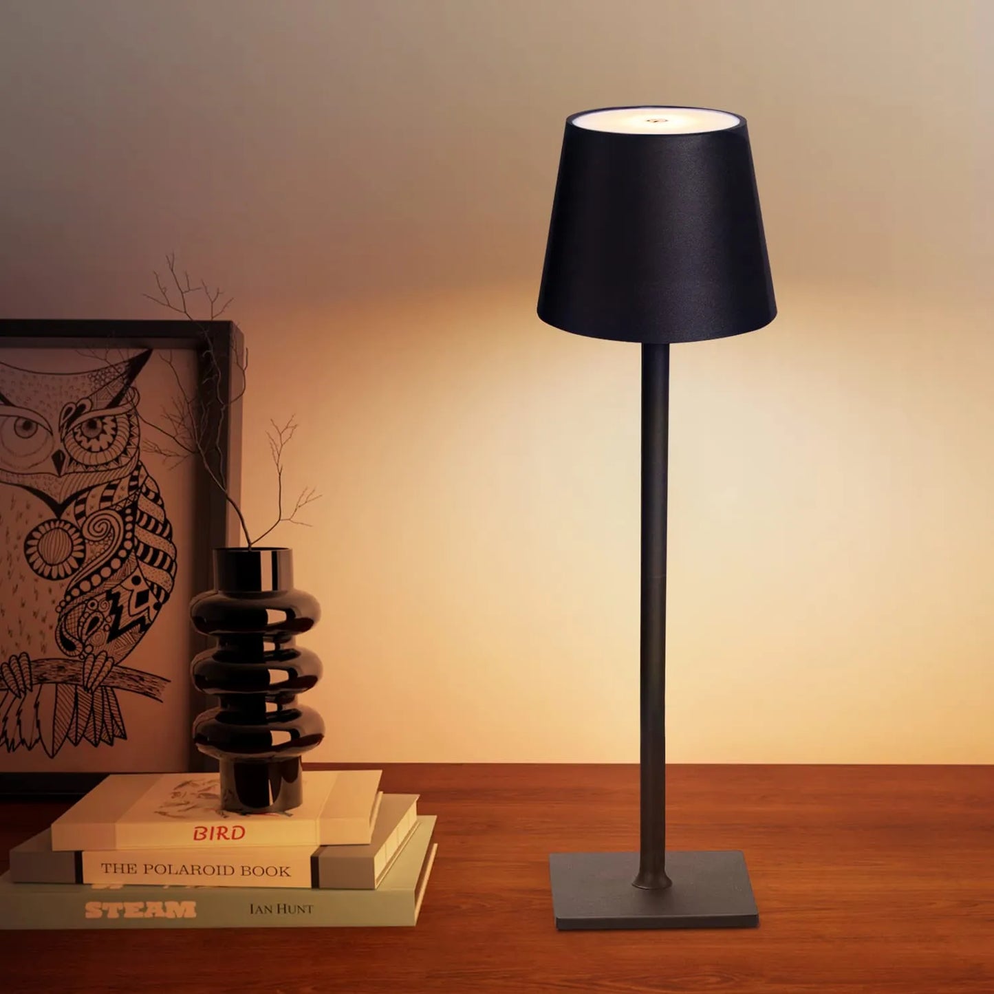 GlowTable™ | Kabellose wiederaufladbare Tischlampe