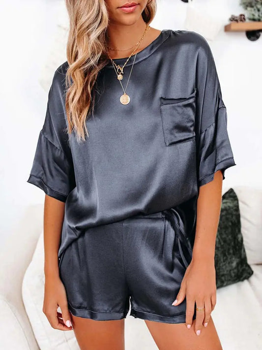 Viola™ | Satin Two-Piece Set