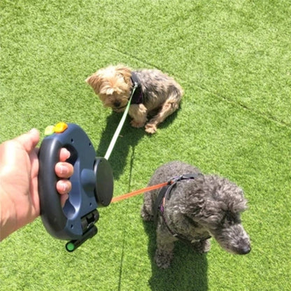 TwinTail™ | Double dog lead with light