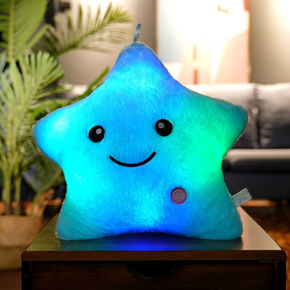 SleepyGlow™ | Kuscheliges Kissen, Kopfkissen und Nachtlicht in einem