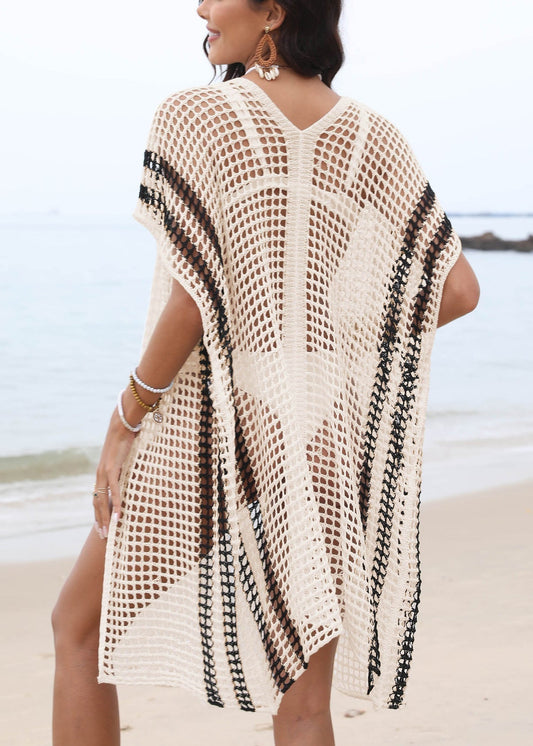Lunáya™ – Boho-Strandkleid in Weiß
