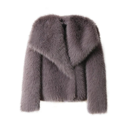 Axela™ | Eleganter Damen-Pelzmantel für stilvolle Wintermode 2024