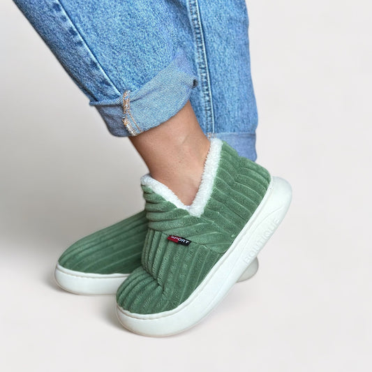 50% Rabatt | CozyComfort™ - Therapeutische flauschige Fleece-Winterpantoffeln [Letzter Tag Rabatt]