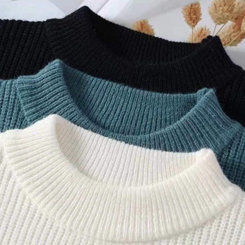 Eamon™ – Lockerer Passform Strickpullover
