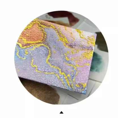 PearlScent™ - Puder-Mineral-Perlpigment Kunst-Aquarellfarbe