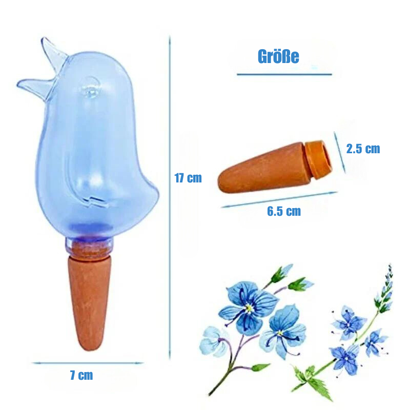 FloraNest™ | Automatischer Blumengießer im Vogelhäuschen-Design