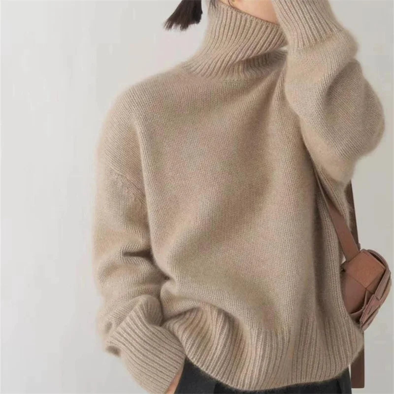 Jasmin™ | Kuscheliger Rollkragenpullover