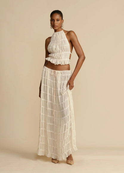 Yvonna™ | Chic zweiteiliges Plissee-Set