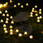 Stimmungsvolle LED-Beleuchtung für den Garten bei Dämmerung
