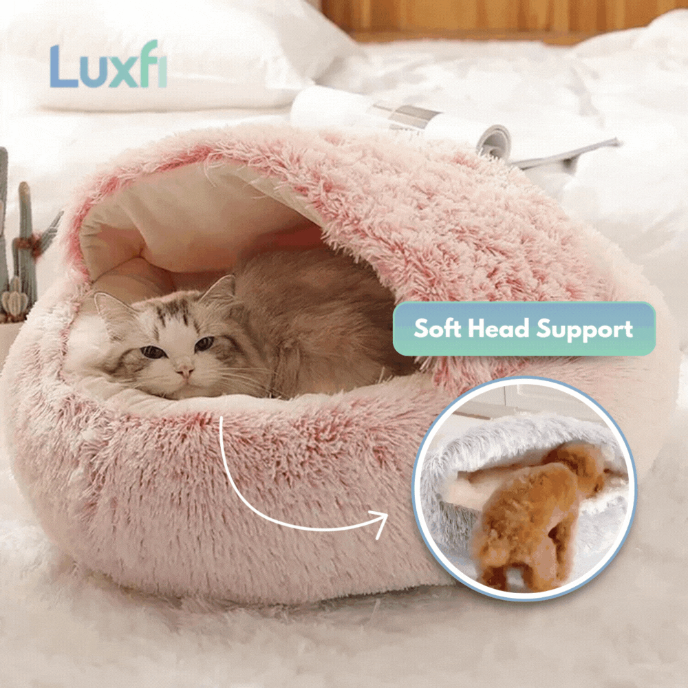 SnugPaws – Kuscheliges Plüschbett für Hunde & Katzen