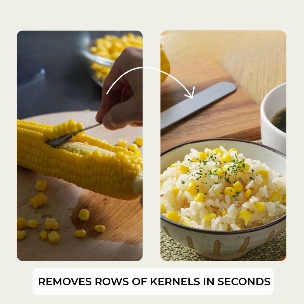 CornFix™ – Einfaches Werkzeug zum schnellen Entfernten frischer Maiskörner für Snacks