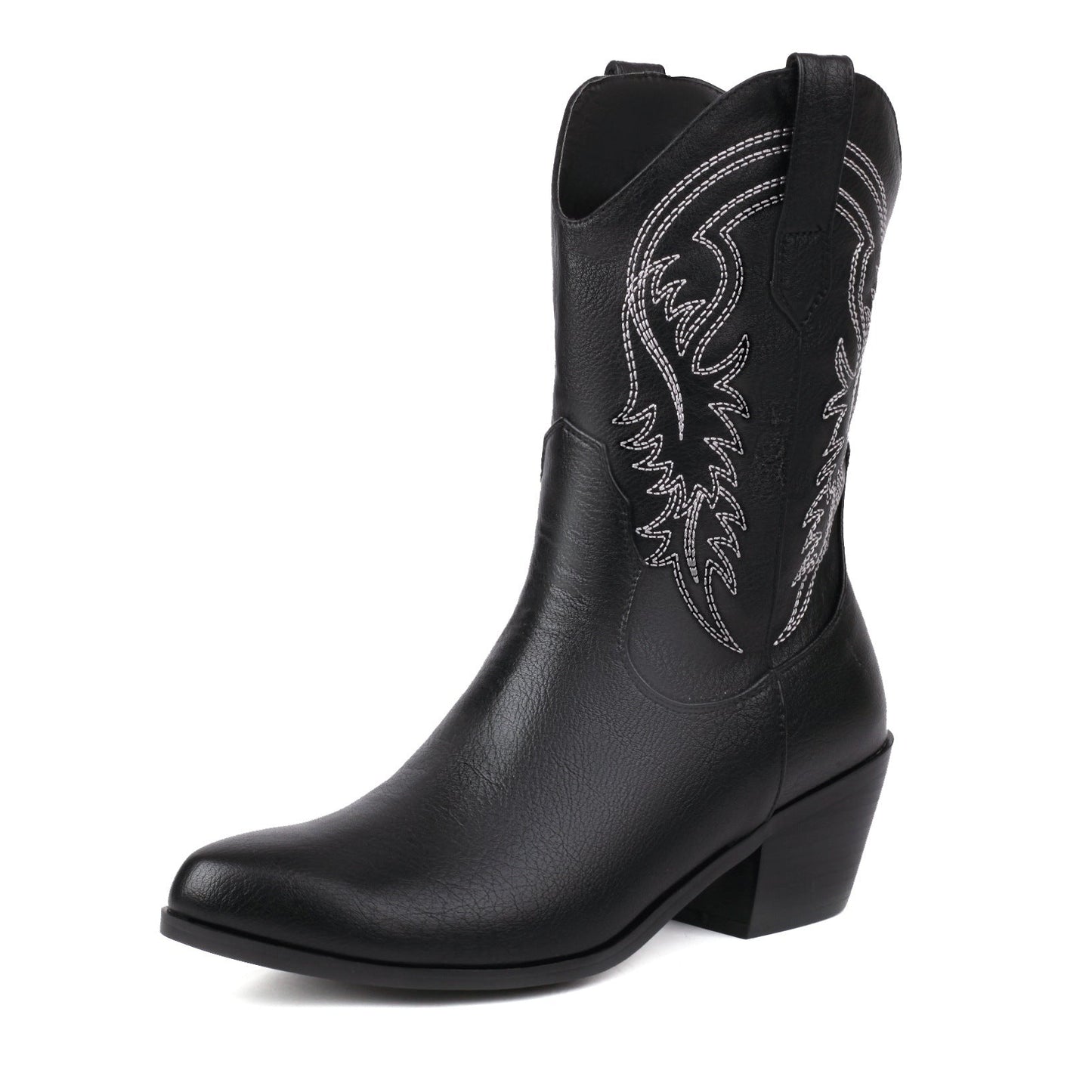 Trivana™ | Modische Bestickte Stiefeletten