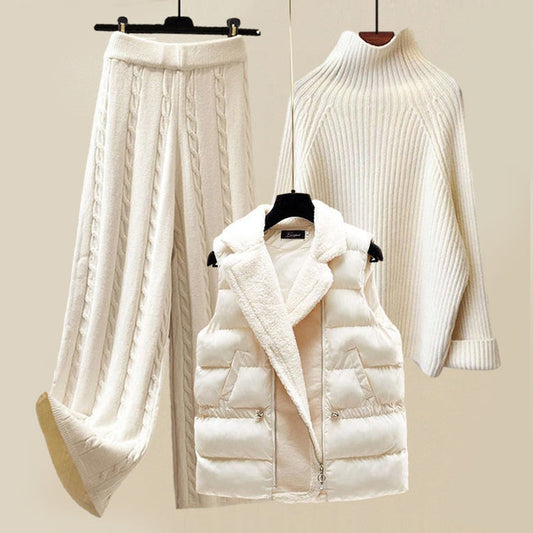 NordCuddle™ Luxuriöses dreiteiliges Lady-Set für den Winter