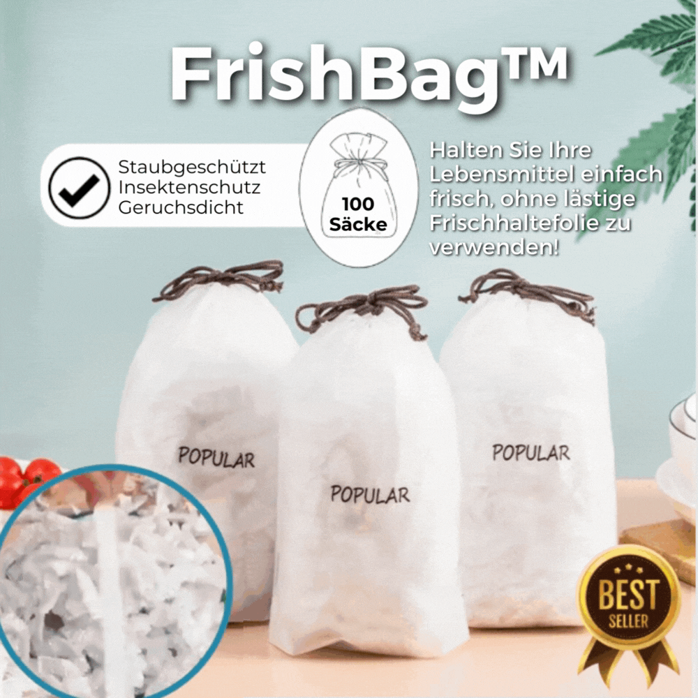50% Korting | FreshBag™ - 100 Stück in einer Tüte [Letzter Tag Rabatt]