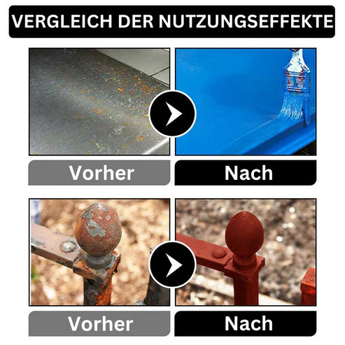 RustAway™ – Multifunktionaler Rostentferner und Konversionsformel