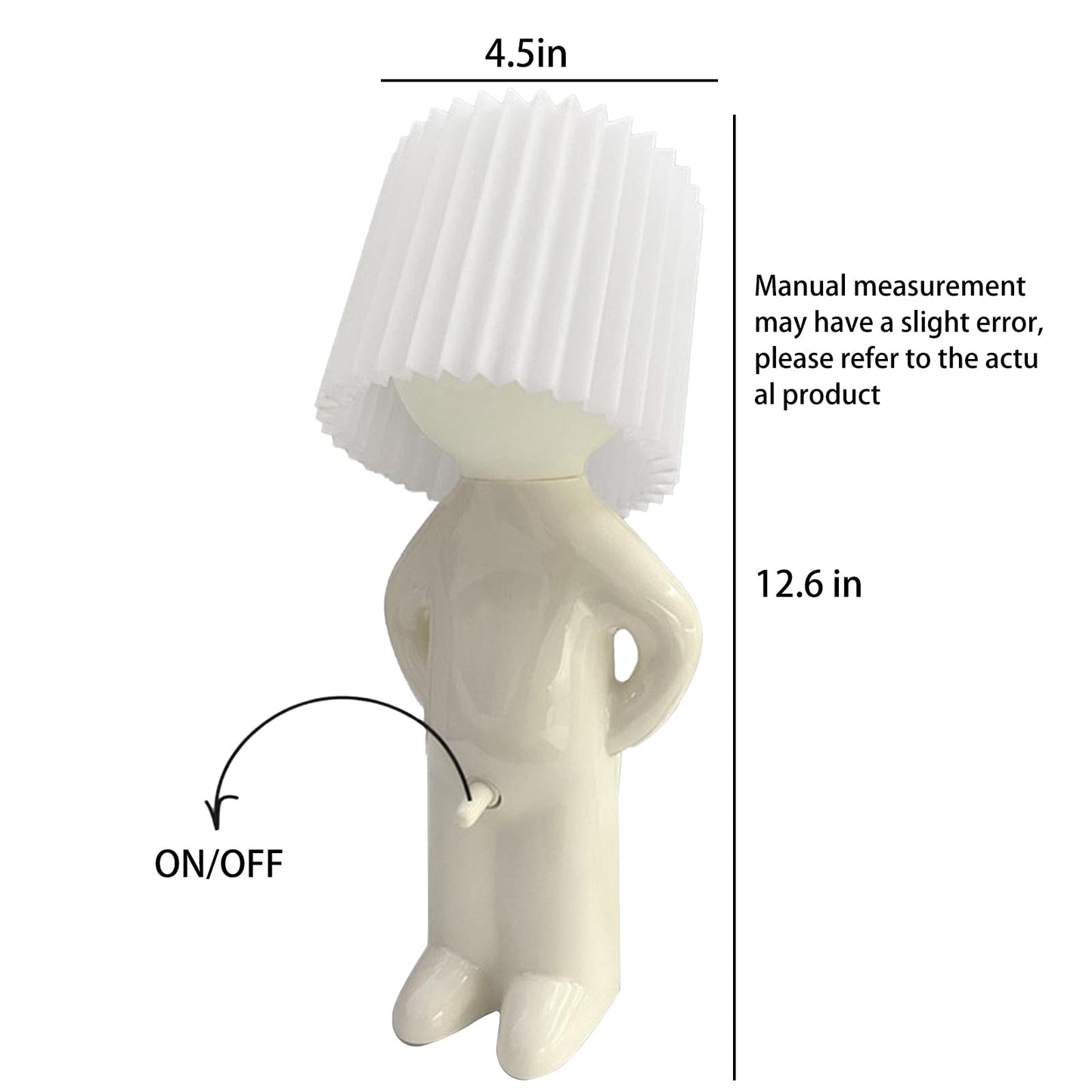 Lampet Quirky Tischlampe mit gefaltetem Lampenschirm
