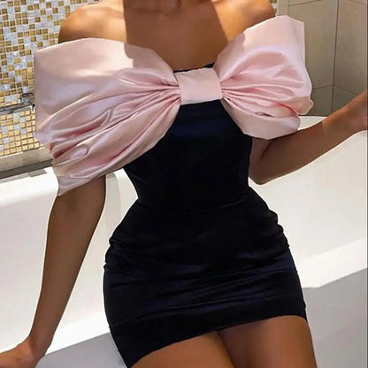 Rowanne™ | Glamouröses Schleifen-Kleid