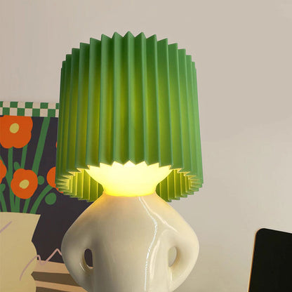 Lampet Quirky Tischlampe mit gefaltetem Lampenschirm