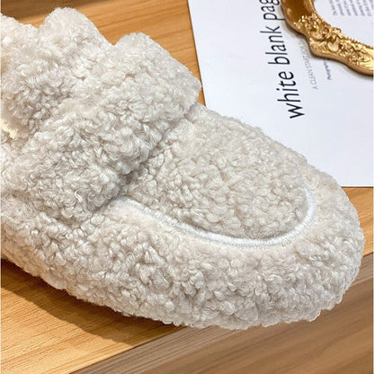Nuvia™ | Plüsch-Flachschuhe