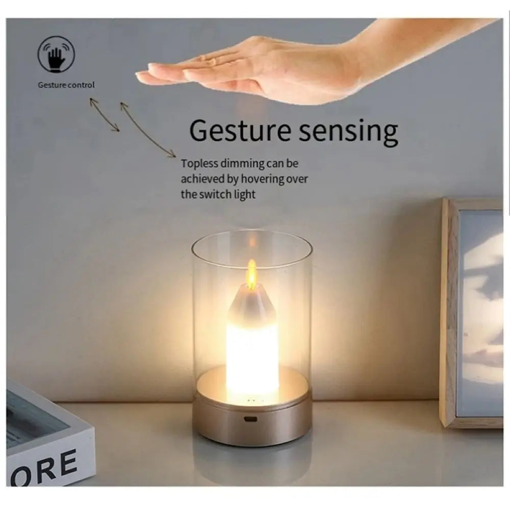 LumeMystic™ | Intelligenter Sensor Hover LED flammenlose Kerzenlampe