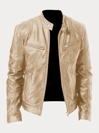Daniel™ - Lässige Lederjacke für Herren