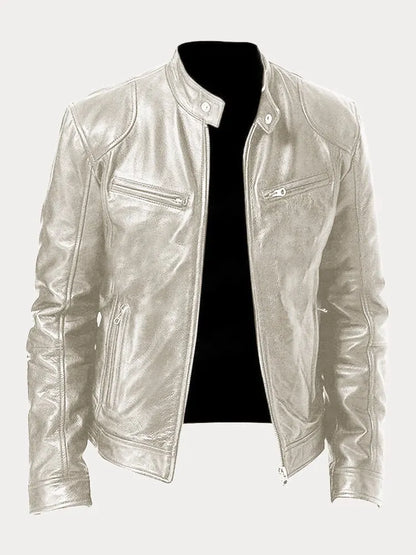 Daniel™ - Lässige Lederjacke für Herren
